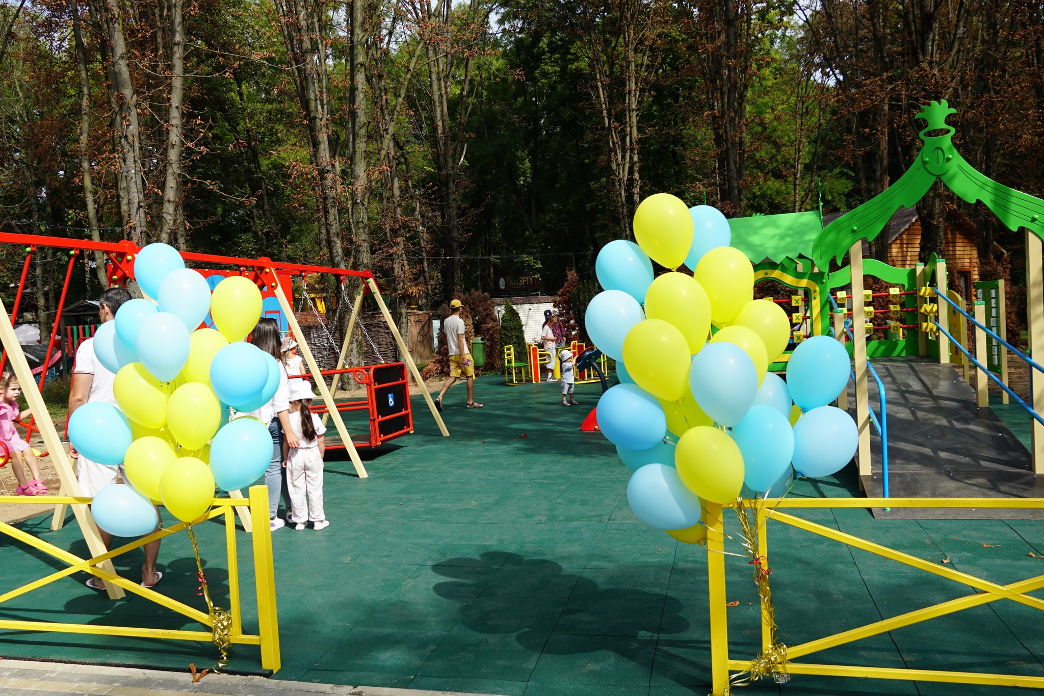 Інклюзивні дитячі майданчики на Закарпатті