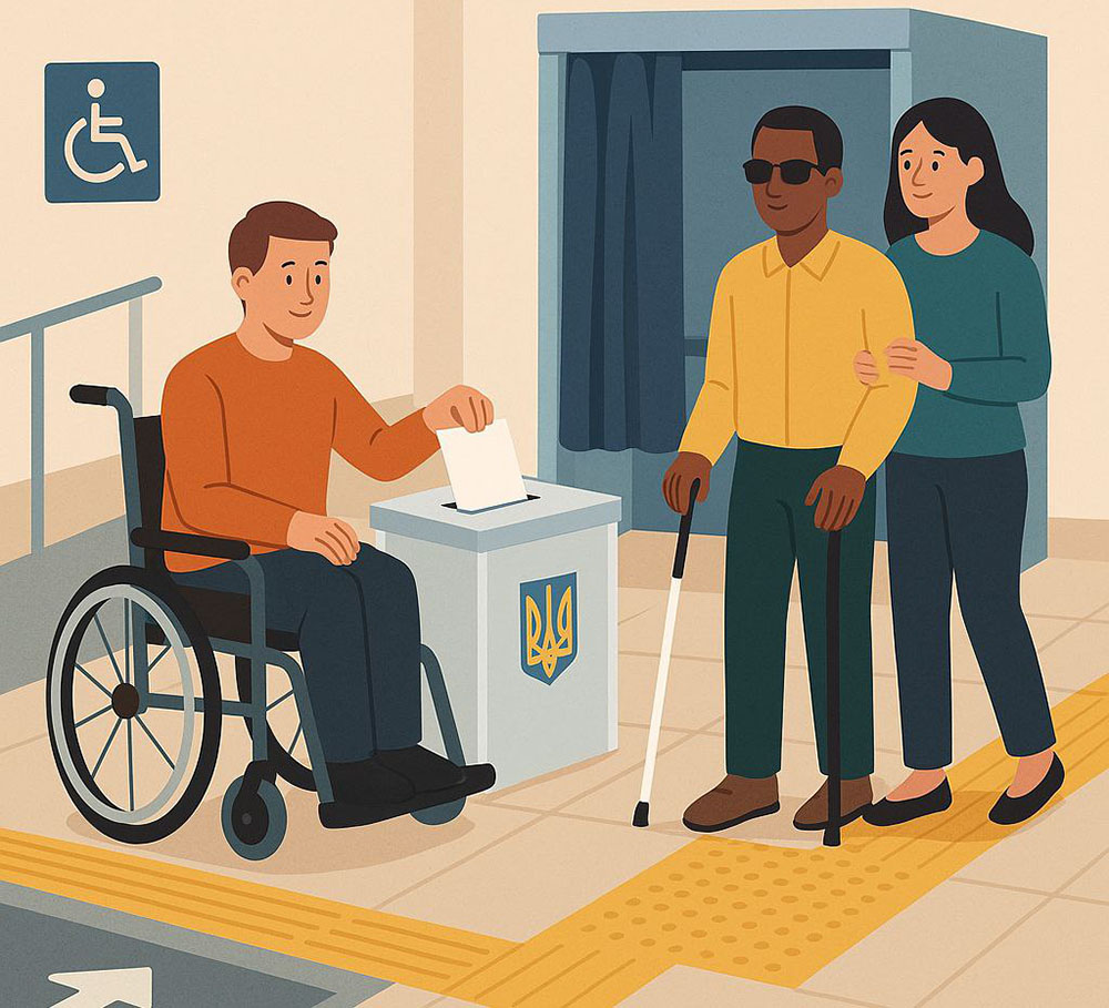 Участь людей з інвалідністю у виборчому процесі: виклики, досвід та шляхи вирішення 